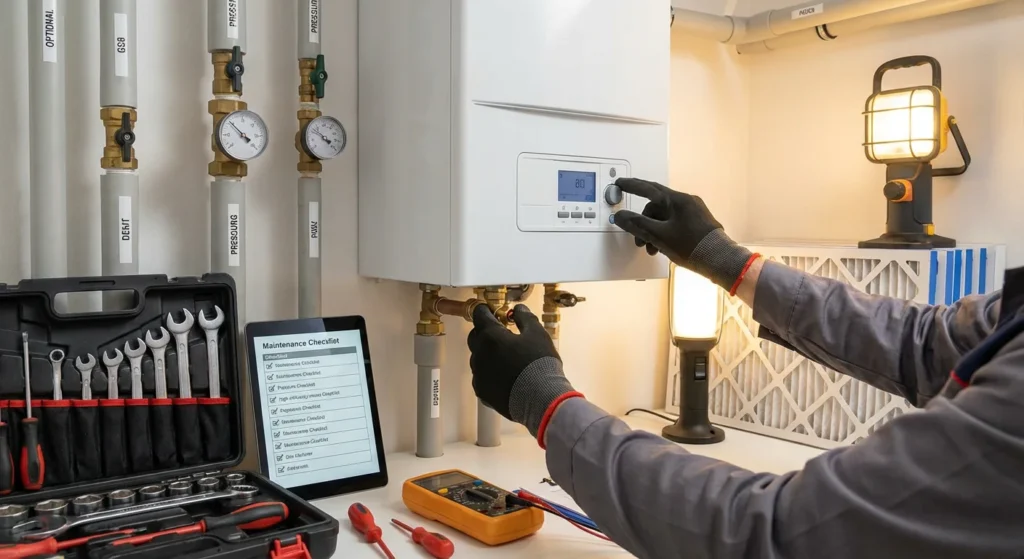 Entretien et maintenance de chauffage